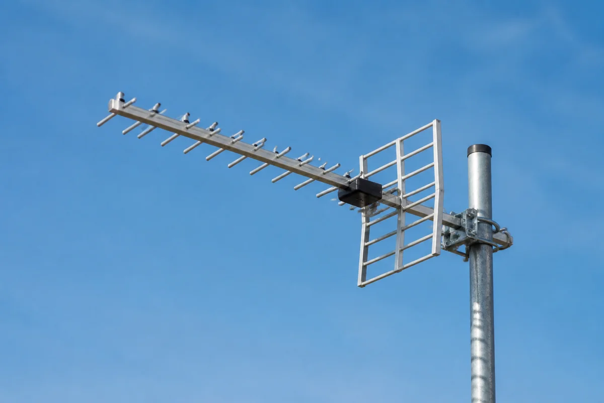наружная DVB-T2 антенна на мачте