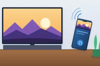 вывод изображения с телефона на телевизор по Wi-Fi